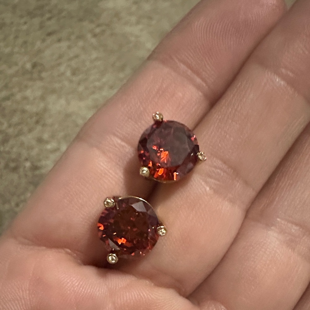 Kate Spade Red Stud Earrings